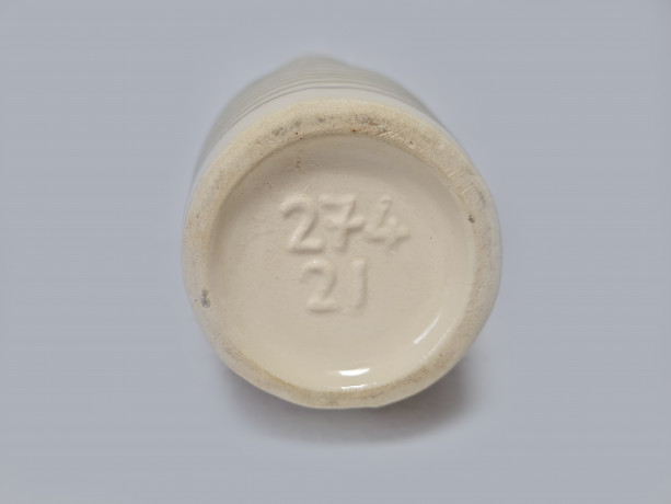 Scheurich Ваза-кувшин с цветочным рисунком ручной работы, 21,5 x 9,5см, Германия, 1960-70гг.