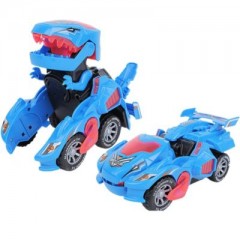 Vicabo Dinosaurier Transforming Spielzeug Auto Transform Dino Spielzeugauto mit Licht und Musik Spielzeugautos fur Kinder Игрушечная машинка-трансформер динозавров Игрушечная машинка-трансформер динозавра со светом и музыкой