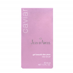 JEAN D'ARCEL gel beaute des yeux CAVIAR Augengel wirkt abschwellend und regeneriert die empfintliche Augepartie gel beaute des yeux CAVIAR гель для глаз оказывает противоотечное действие и регенерирует чувствительную кожу вокруг глаз
