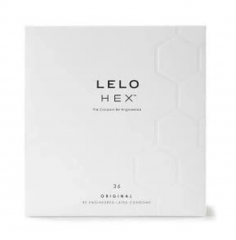 LELO HEX Презервативы Original, 36 шт, диаметр 54 мм