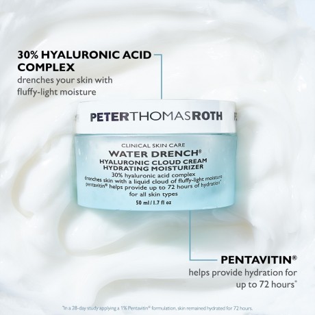 Peter Thomas Roth Water Drench™ Hyaluronic Cloud Cream Hydrating Moisturizer  Water Drench™ Hyaluronic Cloud Cream Увлажняющий увлажняющий крем