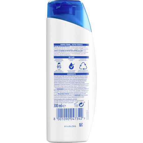 head&shoulders Anti-Schuppen Shampoo Citrus Fresh, Шампунь против Перхоти с Экстратом Цитрусовых Фруктов 300 мл