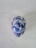 Шкатулка винтажная Delft Blue Holland в форме яйца, ручная роспись, фарфор, 8,5 x 6 x 6 см, Нидерланды, 1960-70гг.