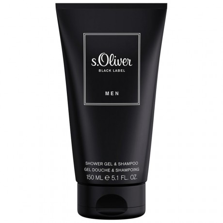 s.Oliver Shower Gel & Shampoo Duschgel Гель для душа Black Lab (Лаб)el, 150 мл