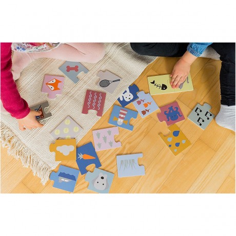 KINDSGUT Puzzle Duo Paula Lernspiele Логические дуэт Паула развивающие игры