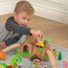 KidKraft Holzeisenbahnset Dinosaurier mit Aufbewahrungsbox Деревянный поезд динозавра с ящиком для хранения