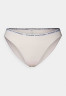 Tommy Hilfiger BIKINI PRINT 3 PACK Briefs white/light pink 3 НАБОР С ПРИНТОМ БИКИНИ Трусы белый/светло-розовый