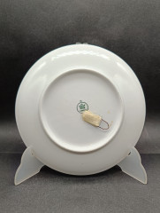 Тарелка декоративная винтажная Kahla &quot;Эберсдорф/1980&quot;, фарфор, 19 см, Германия, 1980 год.