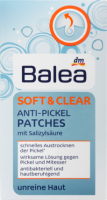 Balea (Балеа) SOFT & CLEAR Anti-Pickel Patches Пластинки для лица против чёрных точек, 36 шт