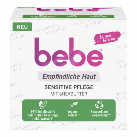 bebe Gesichtspflege Sensitive Pflege Уход за лицом Чувствительный уход