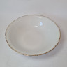 Сервировочная тарелка винтажная Bareuther Bavaria, белый фарфор с позолоченным ободком, 23 x 7 см, Германия, 1960-70гг. Сервировочная тарелка винтажная Bareuther Bavaria, белый фарфор с позолоченным ободком, 23 x 7 см, Германия, 1960-70гг.