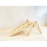 Woodwork for Kids 3-teiliges Piklerset Massivholz mit Kletterdreieck Набор из 3-х частей для пиклера из массива дерева с треугольником для лазанья