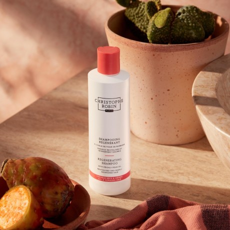 Christophe Robin Shampoo with prickly pear oil Шампунь с маслом опунции
