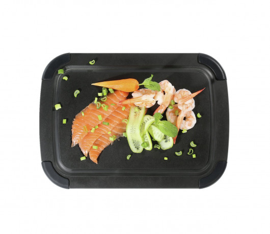 Zassenhaus Zassenhaus Tranchierbrett COMFORT LINE schwarz Доска для резьбы Zassenhaus COMFORT LINE