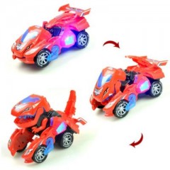 Vicabo Dinosaurier Transforming Spielzeug Auto Transform Dino Spielzeugauto mit Licht und Musik Spielzeugautos fur Kinder Игрушечная машинка-трансформер динозавров Игрушечная машинка-трансформер динозавра со светом и музыкой