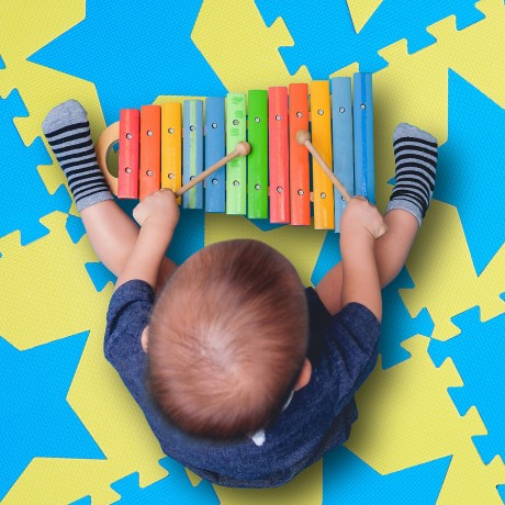 relaxdays 18 x Puzzlematte Sterne rosa-pink 18 x коврик-пазл звезды розово-розовые