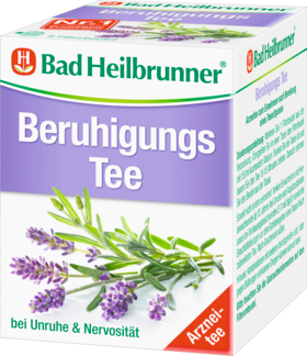 Bad Heilbrunner Beruhigungs Травяной Чай с Лавандой для Внутреннего Спокойствия, 8 x 1,5 г, 12 г
