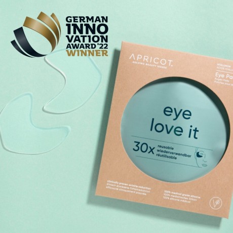 Apricot Eye & temple Pads Hyaluron Гиалуроновые подушечки для глаз и висков