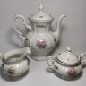 Johann Seltmann Bavaria Vohenstrauss, Иоганн Зельтманн Чайный набор "Вохенштраусс", 3 предмета, 1949-1955гг. Johann Seltmann Bavaria Vohenstrauss, Иоганн Зельтманн Чайный набор "Вохенштраусс", 3 предмета, 1949-1955гг.