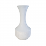 Ваза винтажная Waldershof Bavaria, белый фарфор с факртурным декором, 25 x 12,5 см / 5см, Германия, 1960-70гг.