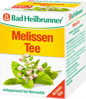 Bad Heilbrunner Травяной Чай с Мелиссой для Улучшения Сна и Состояния Организма, 8 x 1,6 g, 12,8 г