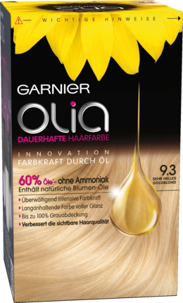 Olia Краска для волос Sehr helles Goldblond 9.3