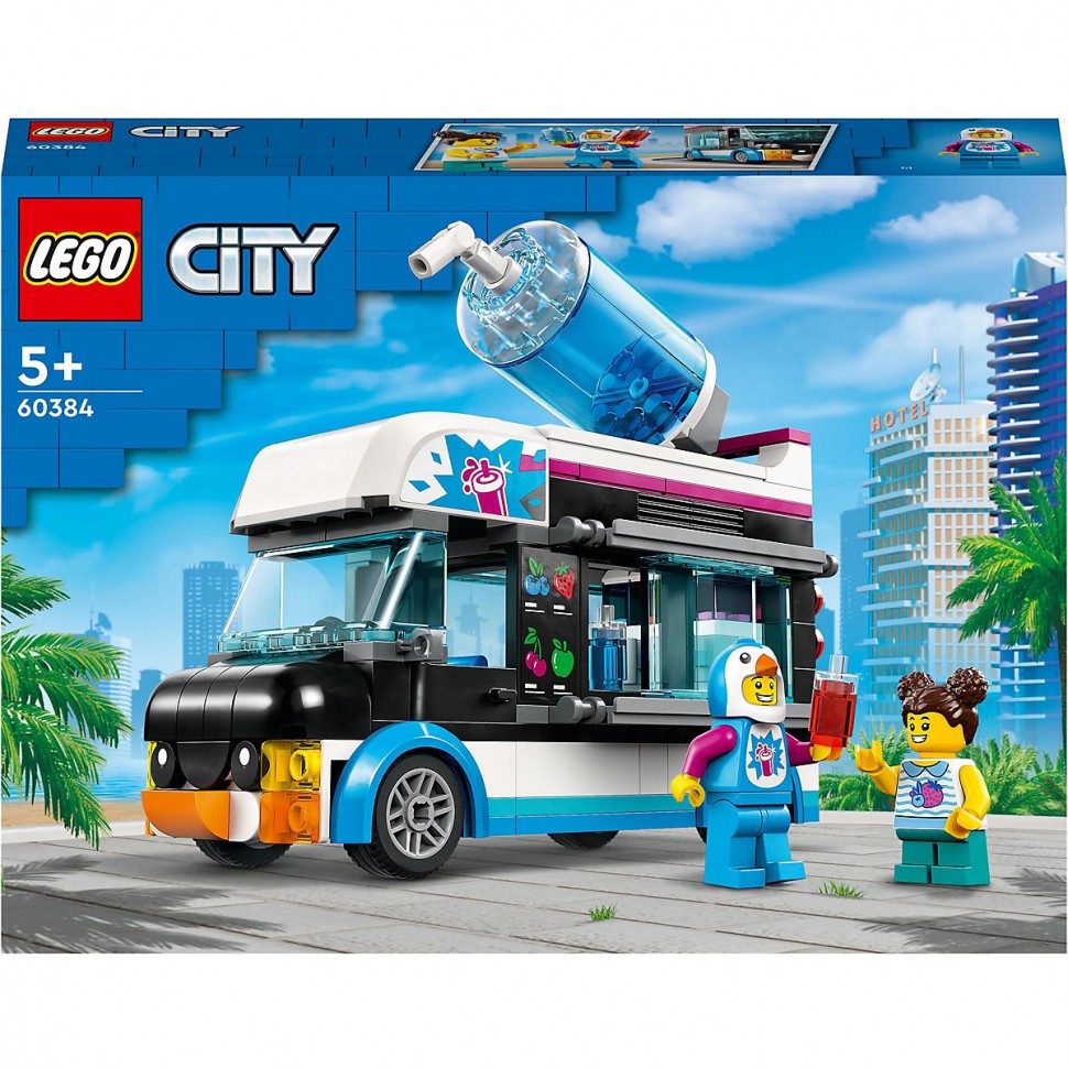 Купить LEGO LEGO City 60384 Slush-Eiswagen LEGO City 60384 Грузовик с  мороженым в интернет-магазине Diskontshop.eu Германия всего за 2 607 руб. в