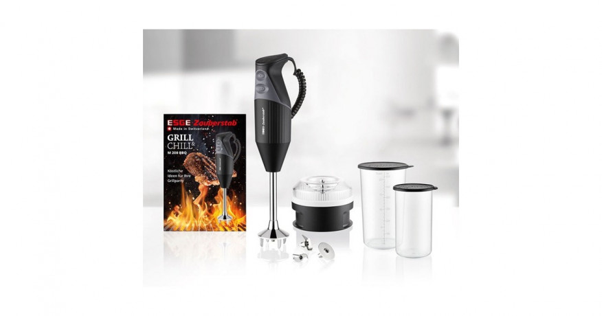 Unold Unold ESGE-Zauberstab M200 BBQ, Stabmixer schwarz  schwarz Unold ESGE Magic Wand M200 BBQ, погружной блендер черный