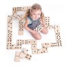 Woodyland Holzspielzeug XL Domino \/ Legespiel Деревянная игрушка домино XL / игра-укладка
