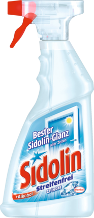 Sidolin Стеклоочиститель Аэрозоль	 Cristal streifenfrei, 500 мл