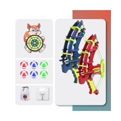 TOPMELON Pfeil und Bogen mit Klebeball fur Kinder Klebeballzielscheibe Klebezielscheibe Лук и стрелы с липким мячом для детей Липкая мишень-шар Липкая мишень