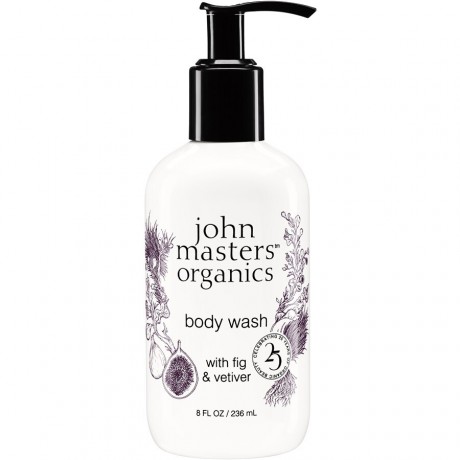 John Masters Organics Fig + Vetiver Body Wash Инжир + ветивер Гель для душа