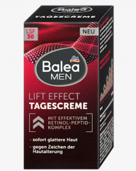 Balea MEN Gesichtscreme Lift Effect LSF 30, 50 ml Дневной крем для лица с лифтинг-эффектом, 50 мл