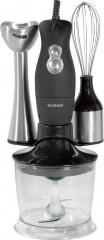 BOMANN BOMANN Stabmixer SMS 349 CB, 200 W, Stabmixer-Set – Edelstahl-Stabmixer, Multizerkleinerer und Schneebesen Ручной блендер BOMANN SMS 349 CB, 200 Вт, набор ручного блендера ручной блендер из нержавеющей стали, мультиизмельчитель и венчик