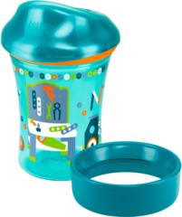 Nuk Чашка для обучения пить Easy Learning Cup Vario &quot;Werkbank&quot; Petrol, 250 ml, 1 шт
