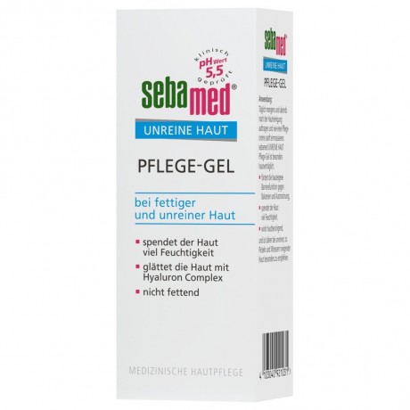sebamed Unreine Haut Pflege-Gel  Гель для ухода за нечистой кожей
