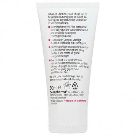 sebamed Unreine Haut Pflege-Gel  Гель для ухода за нечистой кожей