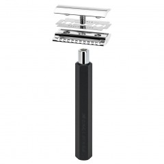 Muhle HEXAGON S31M HXG Graphite 3tlg. Rasierset Silvertip Fibre  HEXAGON S31M HXG Графит 3шт. Набор для бритья Silvertip Fibre