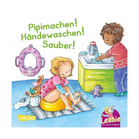 Carlsen Verlag Leonie: Pipimachen! Handewaschen! Sauber! Леони: пи! Помой свои руки! Чистый!