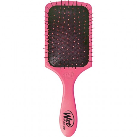 Wet Brush (Вет Браш) Массажная расчёска для волос Paddle Punchy Pink, 1 шт.