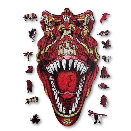 ANIWOOD Holz-Puzzle T-Rex M (150 Teile) Пазл деревянный T-Rex M (150 деталей)