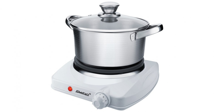 Steba Steba Kochfeld KF 15, Kochplatte weiss weiss Варочная панель Steba KF 15, конфорка белая