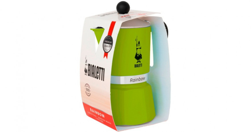 Bialetti Bialetti Rainbow, Espressomaschine grun, 6 Tassen  grun Bialetti Rainbow, кофемашина для эспрессо, зеленый, 6 чашек