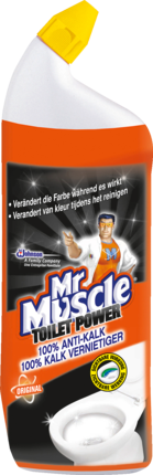 Mr. Muscle туалет Power Anti-Kalk, 750 мл Mr. Muscle туалет Power Anti-Kalk, 750 мл