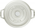 Staub Staub Br\u00e4ter Cocotte 28cm rund  Weiss Staub Br&gt;4ter Кокотка 28см круглая