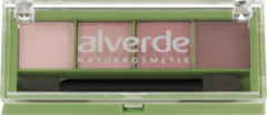 alverde NATURKOSMETIK Тени для век Quattro Rose Garden 50, 4,4 г