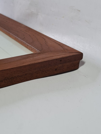 Картина винтажная "Немецкие домики", худ.D.Schild, графика, в раме, под стеклом, 46 х 35.5 см, Германия, 1994 год.