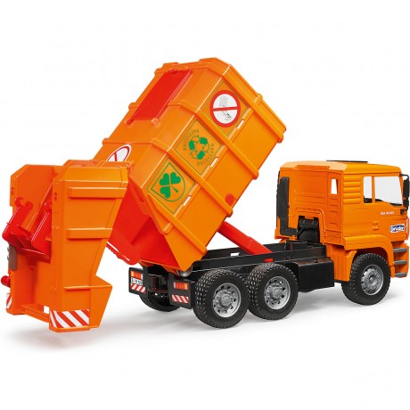 Bruder BRUDER 02760 Mull LKW 47cm MAN TGA orange Мусоровоз BRUDER 02760 47см MAN TGA оранжевый