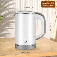 autolock autolock Wasserkocher Wasserkocher 0,8 L Fassungsvermogen, 360° Pirouettenbasis, 600watts чайник с автоблокировкой, емкость 0,8 л, поворотное основание на 360°, 600 Вт.