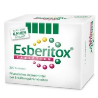 Esberitox (Есберитокс) Tabletten 200 шт таблетки с экстрактами эхинацеи, туи при первых признаках простуды